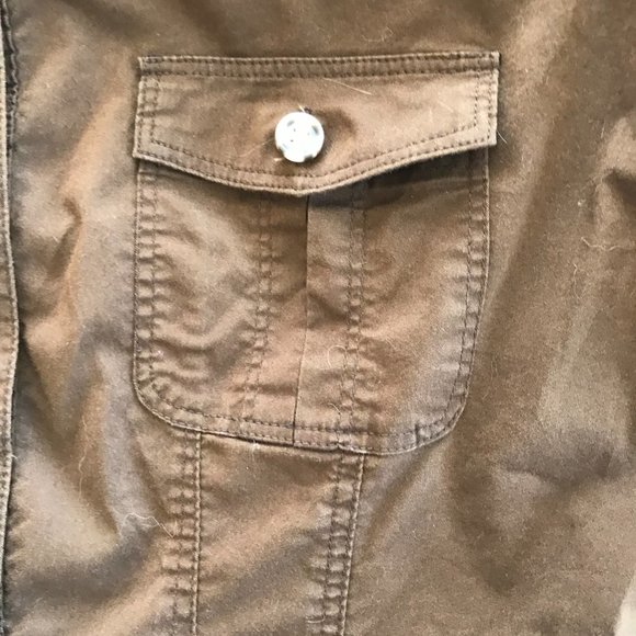 NY & Co. - Brown blouse with buttons - Woman - Small - Picture 3 of 3